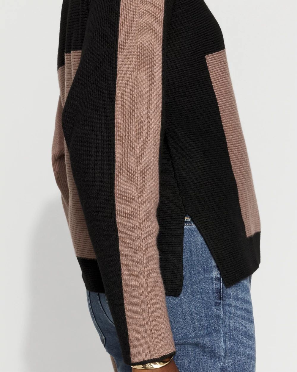 トップス theredthread S bicolor shirred knit THEREDTHREAD / ザレッドスレッド】S bicolor shirred knit